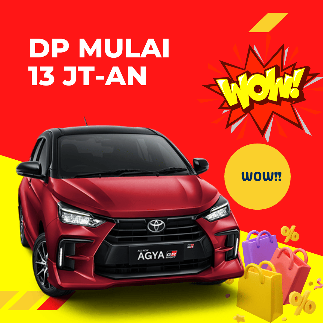 Promo Toyota Tangerang Selatan - Harga Agya - Kredit Toyota Agya DP 13 Jutaan