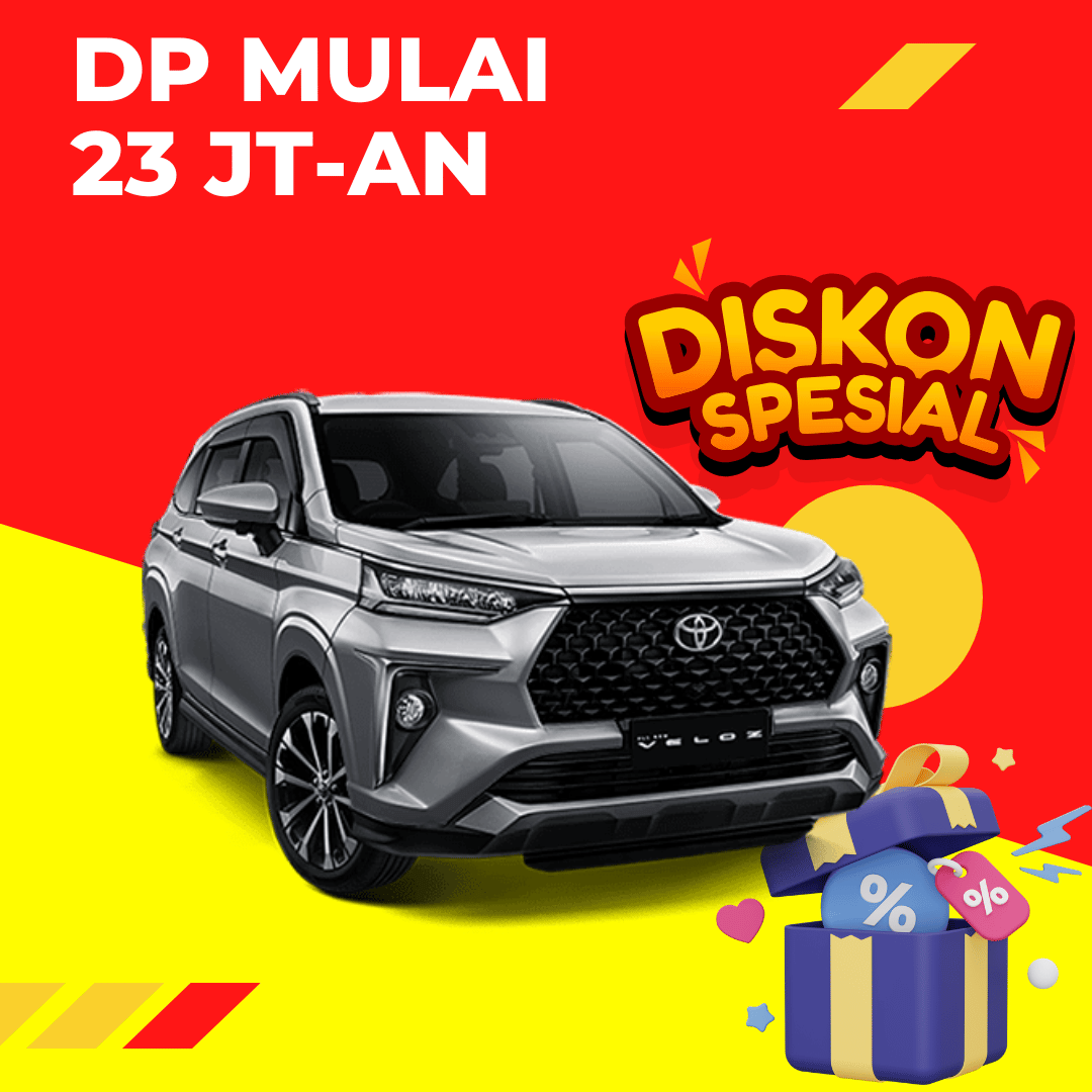 Promo Toyota Tangerang Selatan - Harga Veloz - Kredit Toyota Veloz DP 23 Jutaan